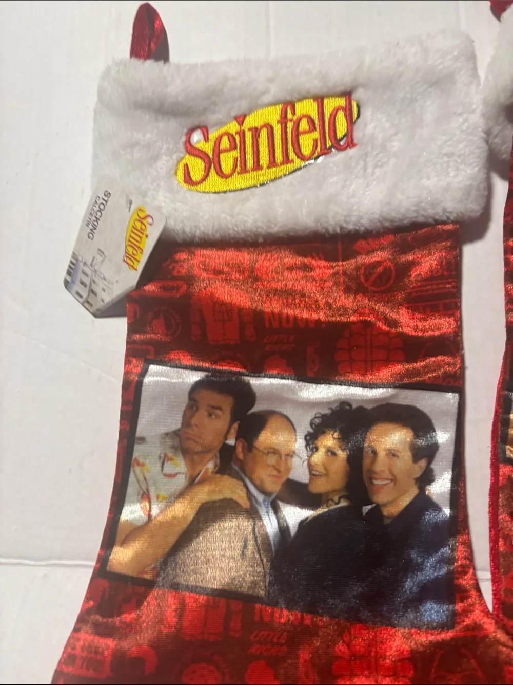 Red Holiday Stocking - Set of 2 Seinfeld